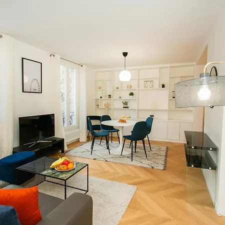 Apartmán Bnbnova - Haussmann - 2br Near Champs-elysees
